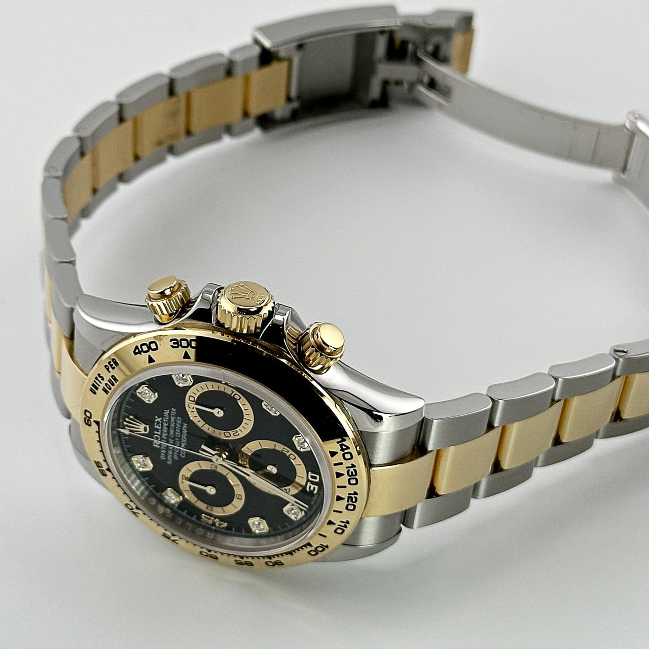 Rolex Daytona 116503 Yellow Gold Stainless Steel Black Diamond Dial (2022)