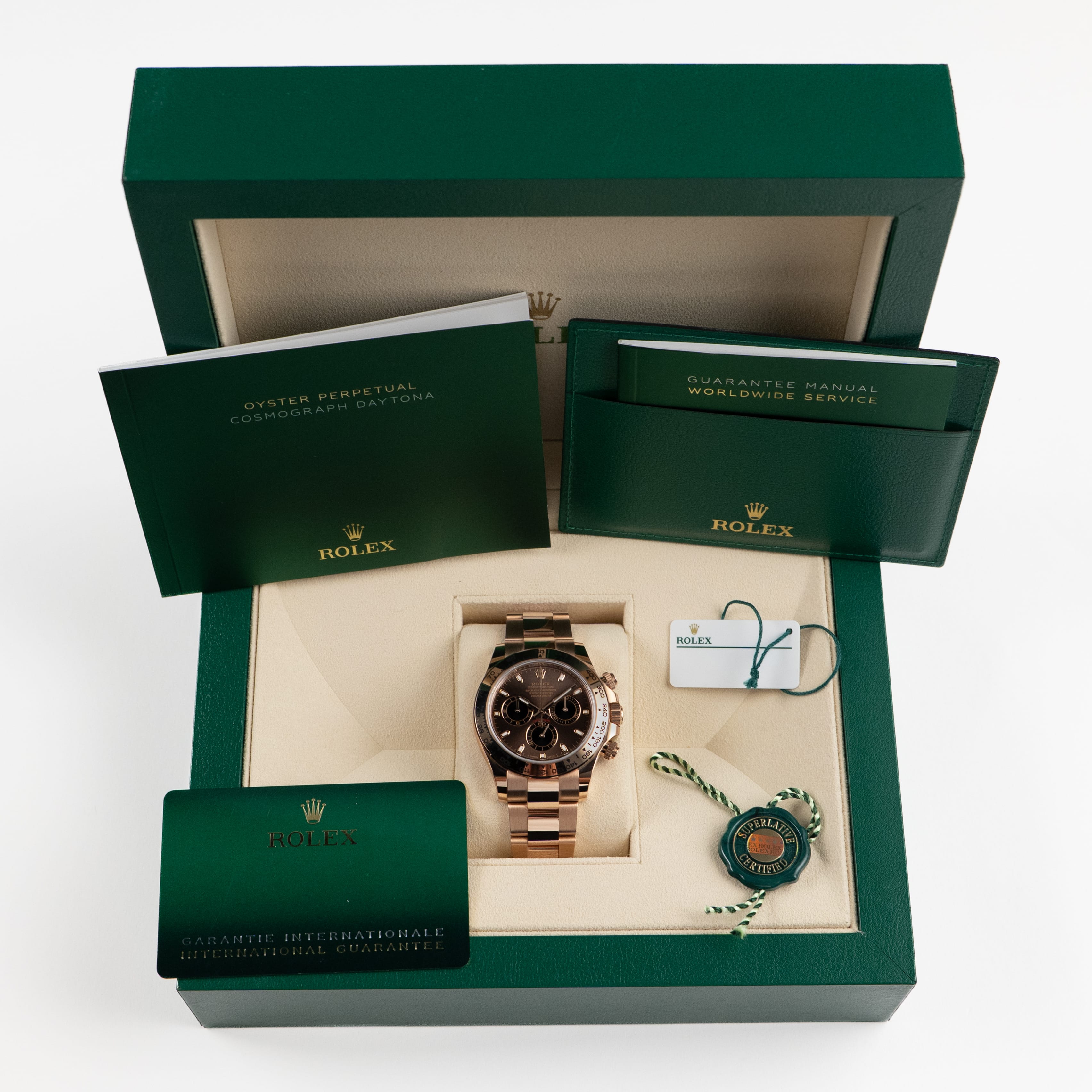Rolex Daytona 116505 Rose Gold Chocolate Brown Dial (2020)