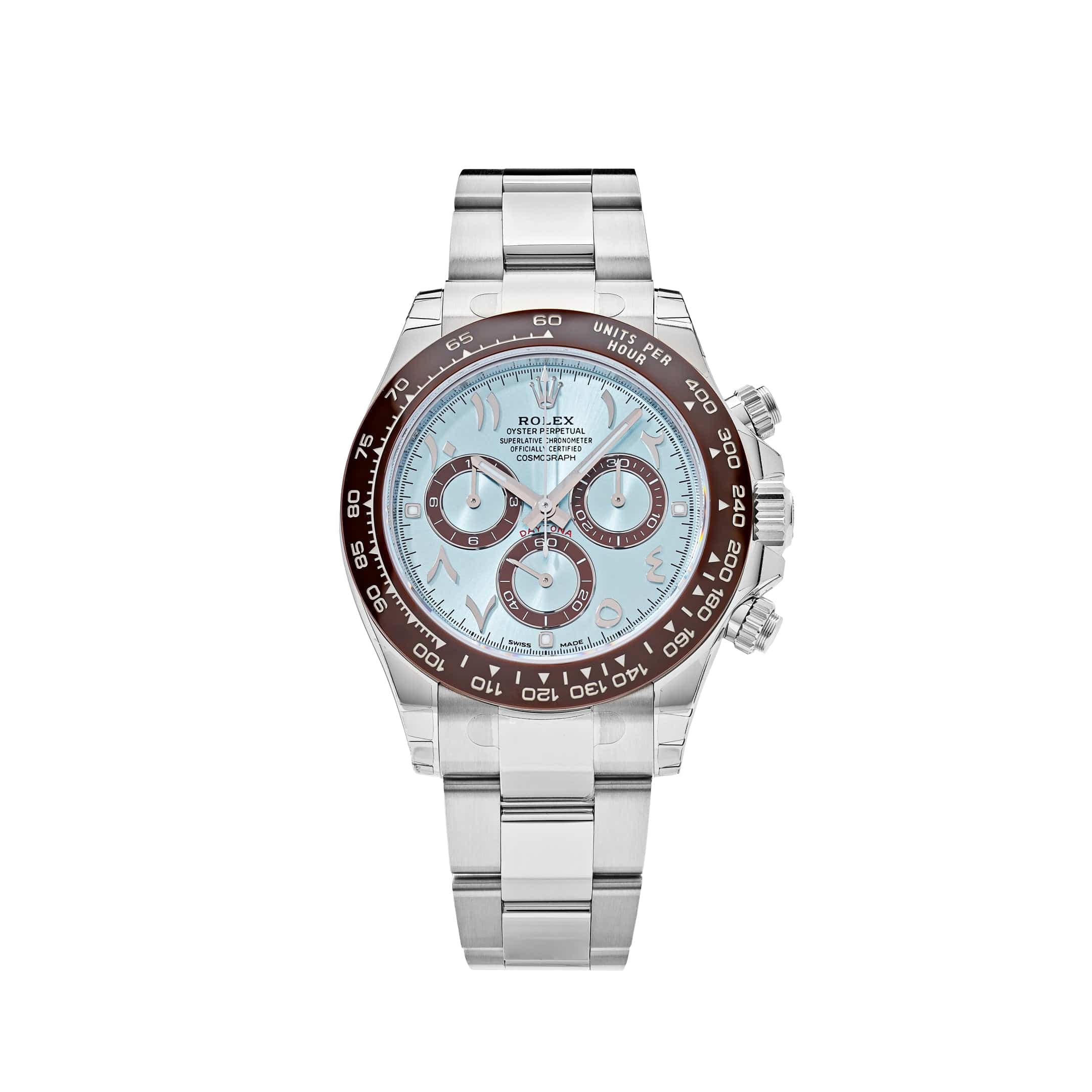 Rolex Daytona 116506 Platinum Ice Blue Arabic Dial