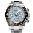 Rolex Daytona 116506 Platinum Ice Blue Baguette Diamond Dial