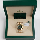Rolex Daytona 116508 'John Mayer' Yellow Gold Green Dial (2022)