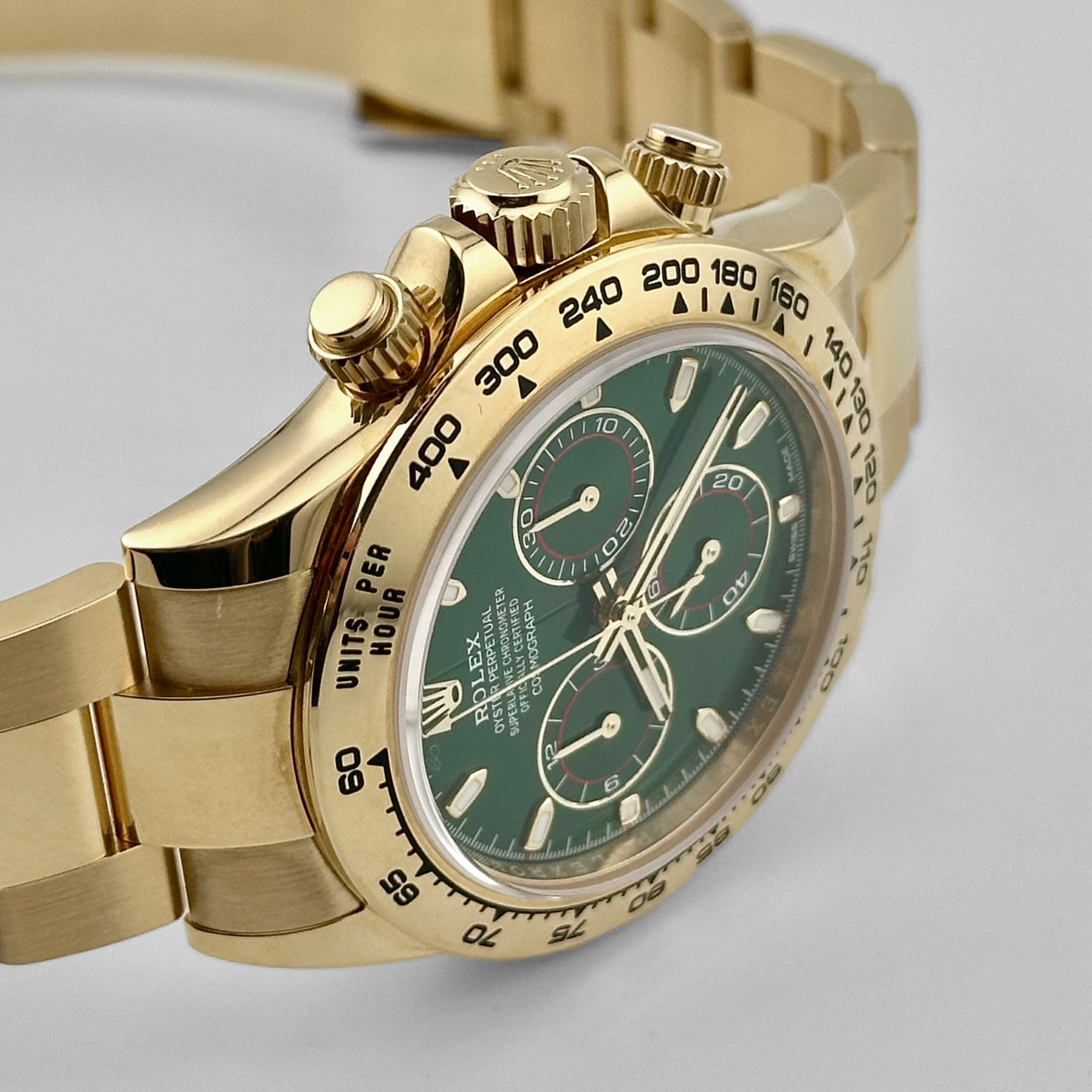 Rolex Daytona 116508 'John Mayer' Yellow Gold Green Dial