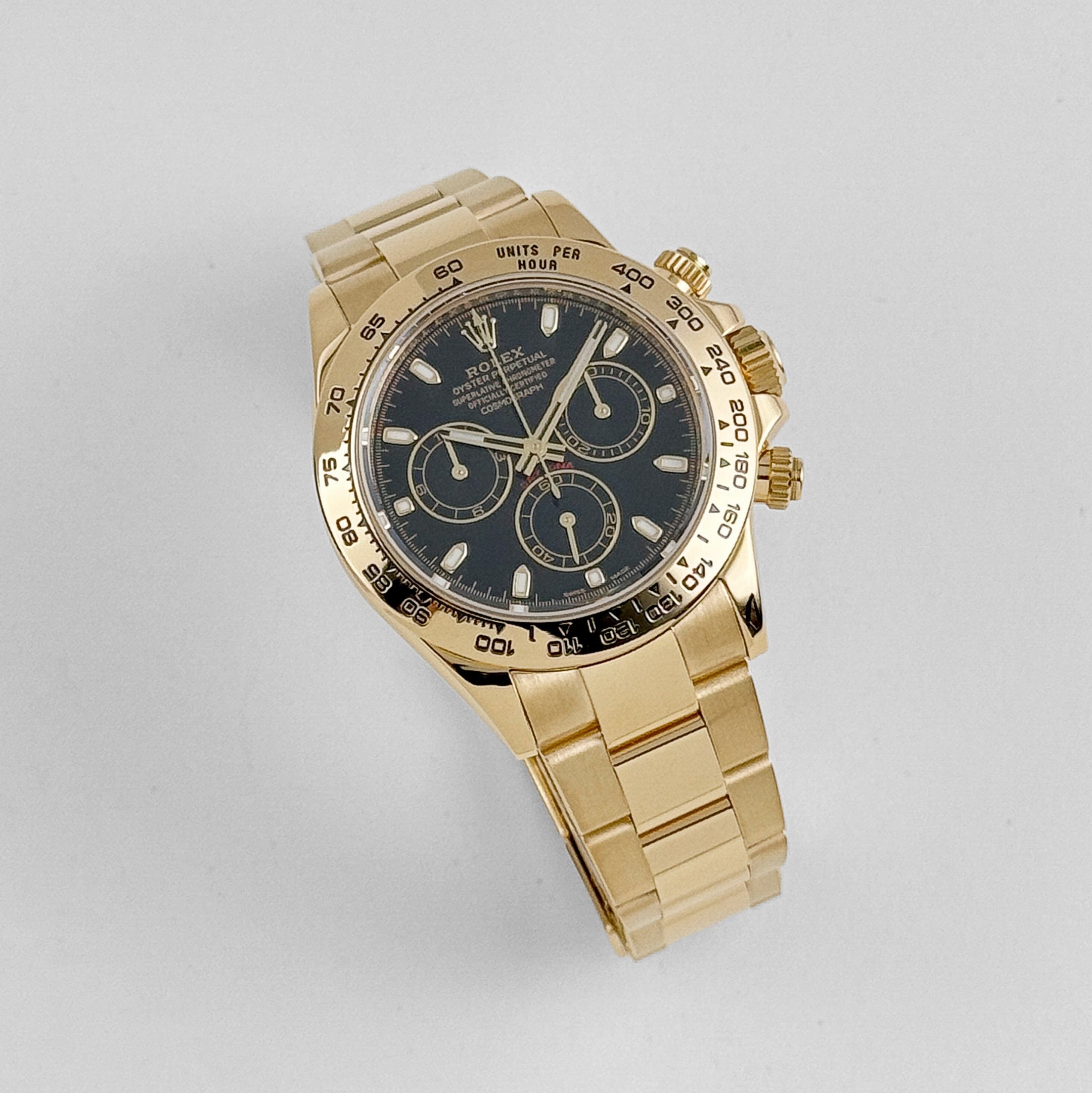 Rolex Daytona 116508 Yellow Gold Black Dial (2023)