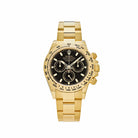 Luxury Watch Rolex Daytona Yellow Gold Black Dial 116508 (2023) Wrist Aficionado