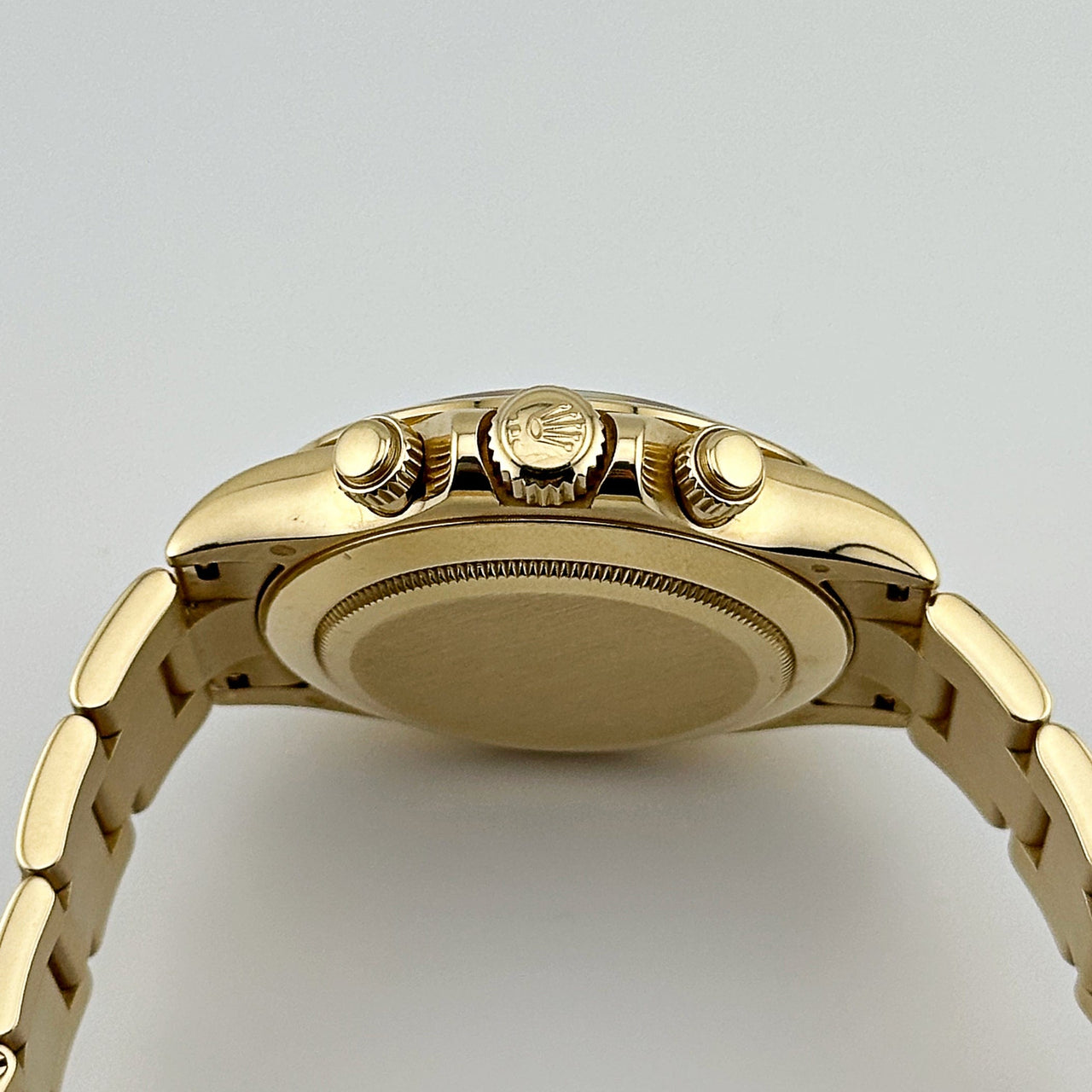 Rolex Daytona 116508 Yellow Gold Blue Arabic Dial