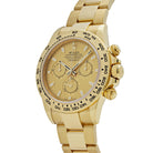 Luxury Watch Rolex Daytona Yellow Gold Champagne Dial 116508 Wrist Aficionado