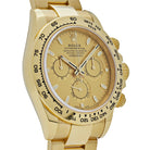 Luxury Watch Rolex Daytona Yellow Gold Champagne Dial 116508 Wrist Aficionado