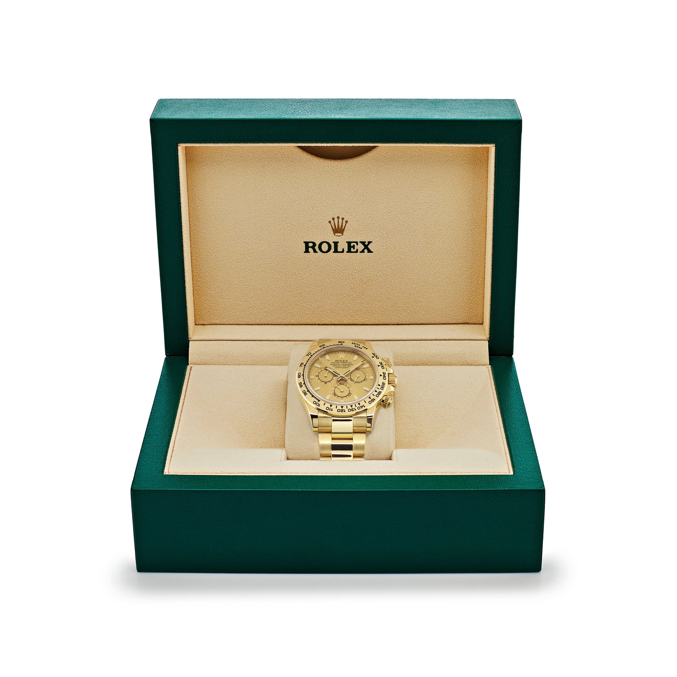 Rolex Daytona 116508 Yellow Gold Champagne Dial – Wrist Aficionado
