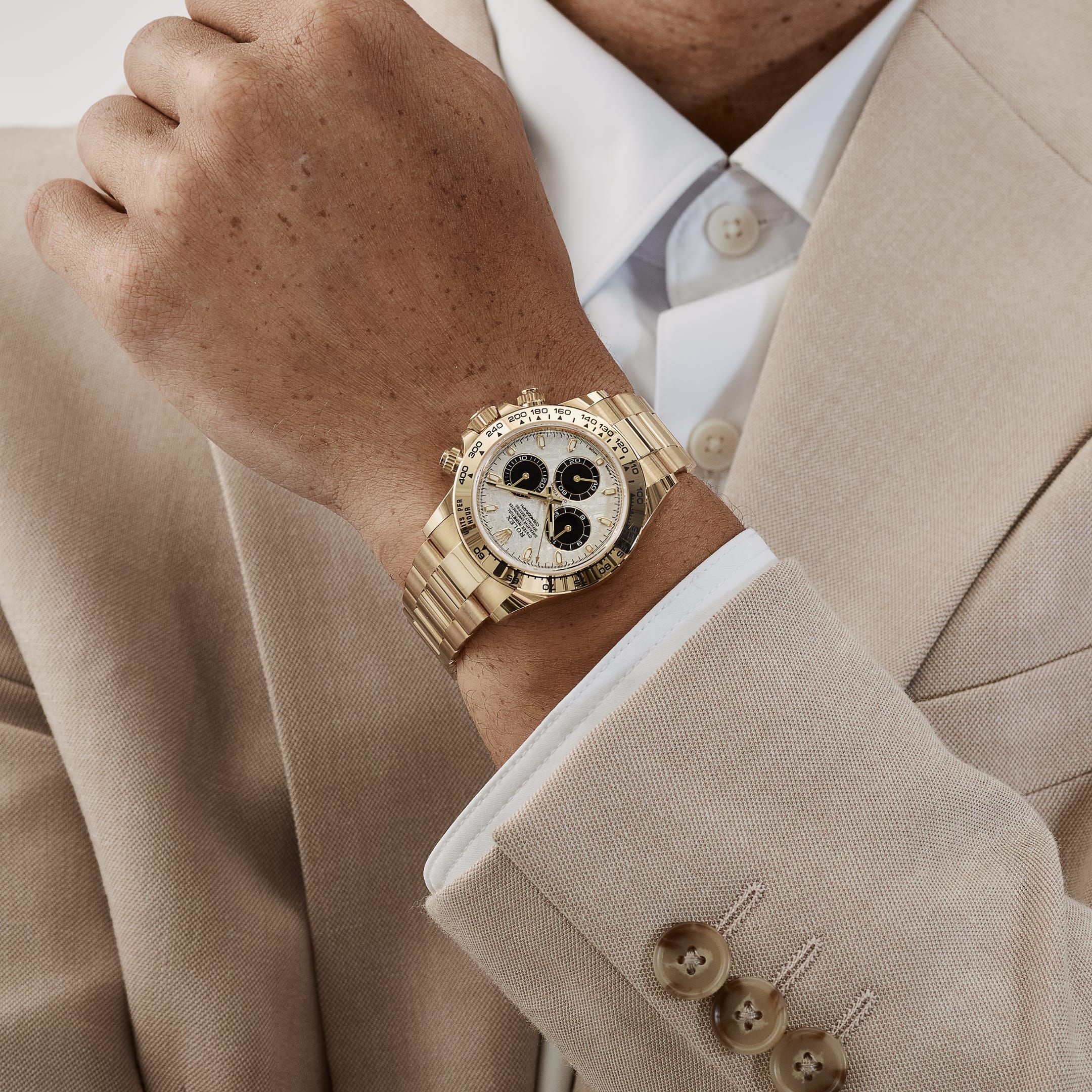 Rolex Daytona 116508 Yellow Gold Meteorite Dial (2022)