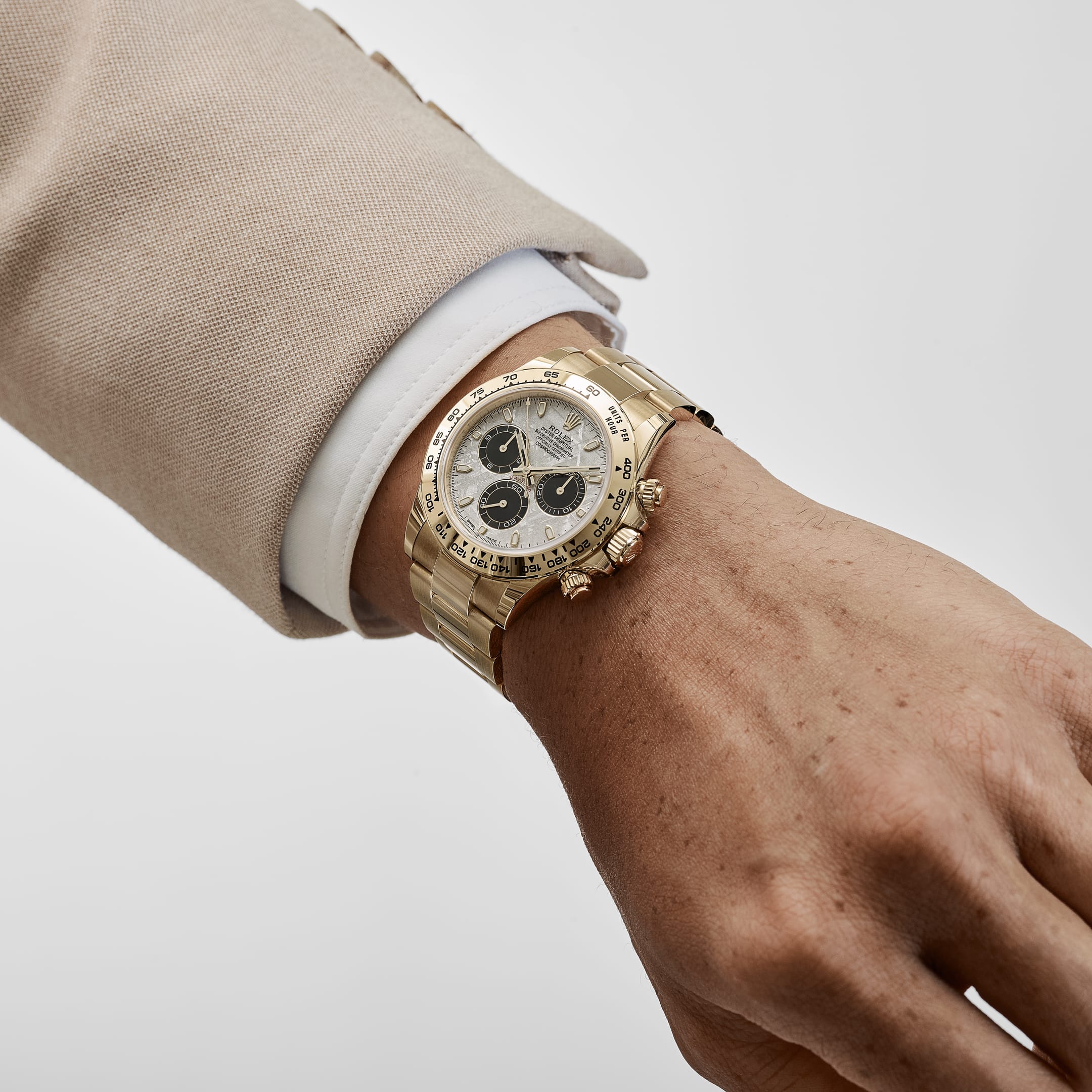Rolex Daytona 116508 Yellow Gold Meteorite Dial (2022)