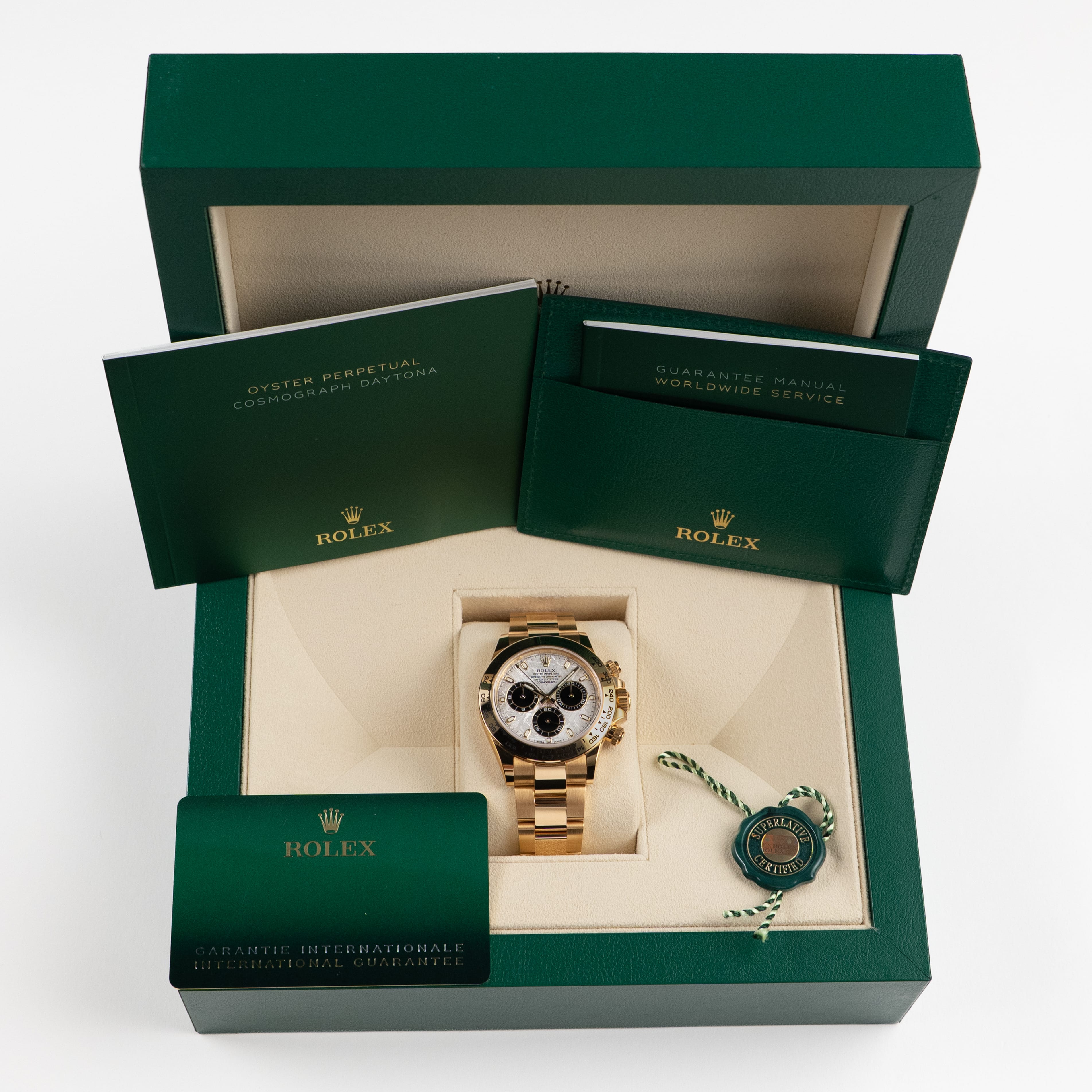 Rolex Daytona 116508 Yellow Gold Meteorite Dial (2022)