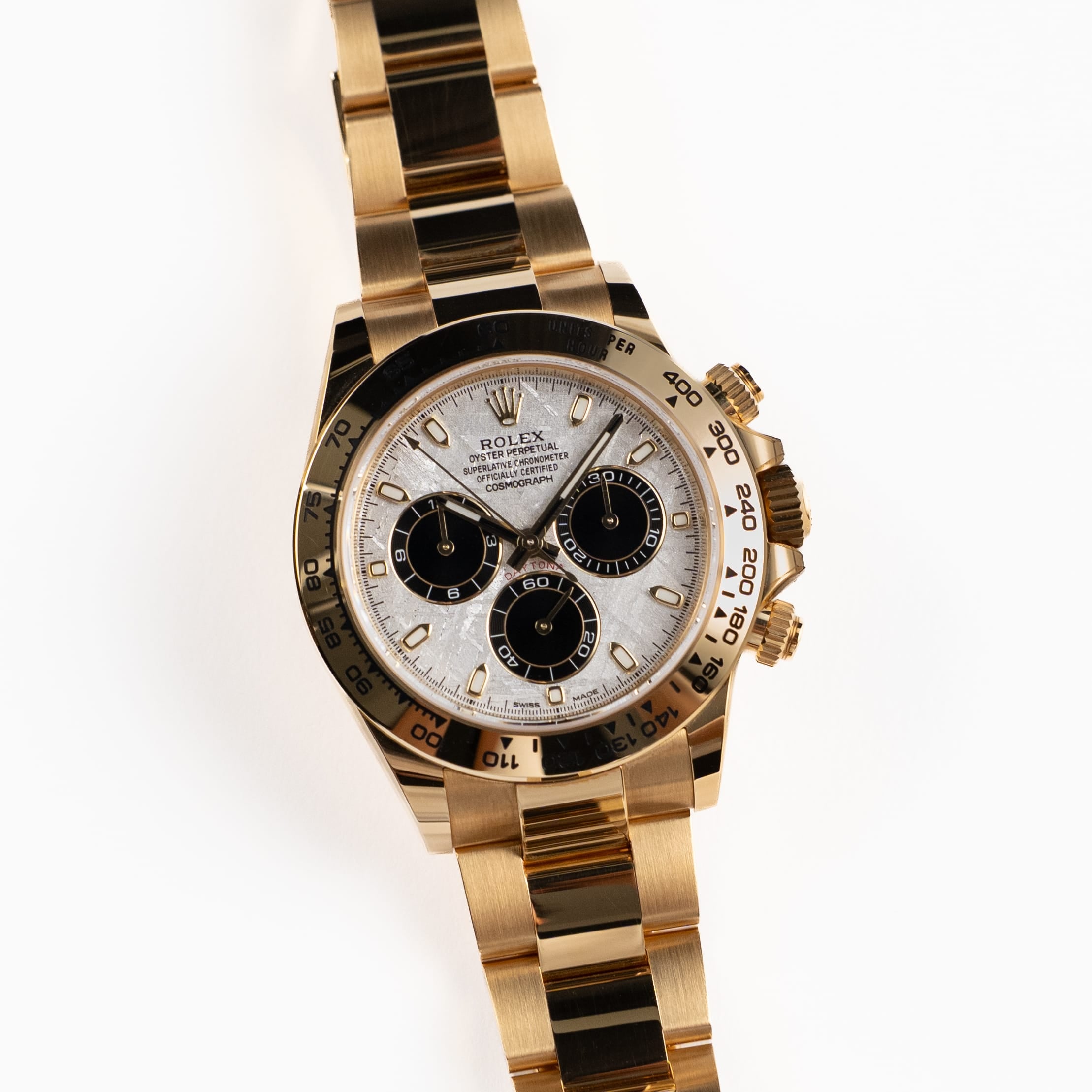 Rolex Daytona 116508 Yellow Gold Meteorite Dial (2022)