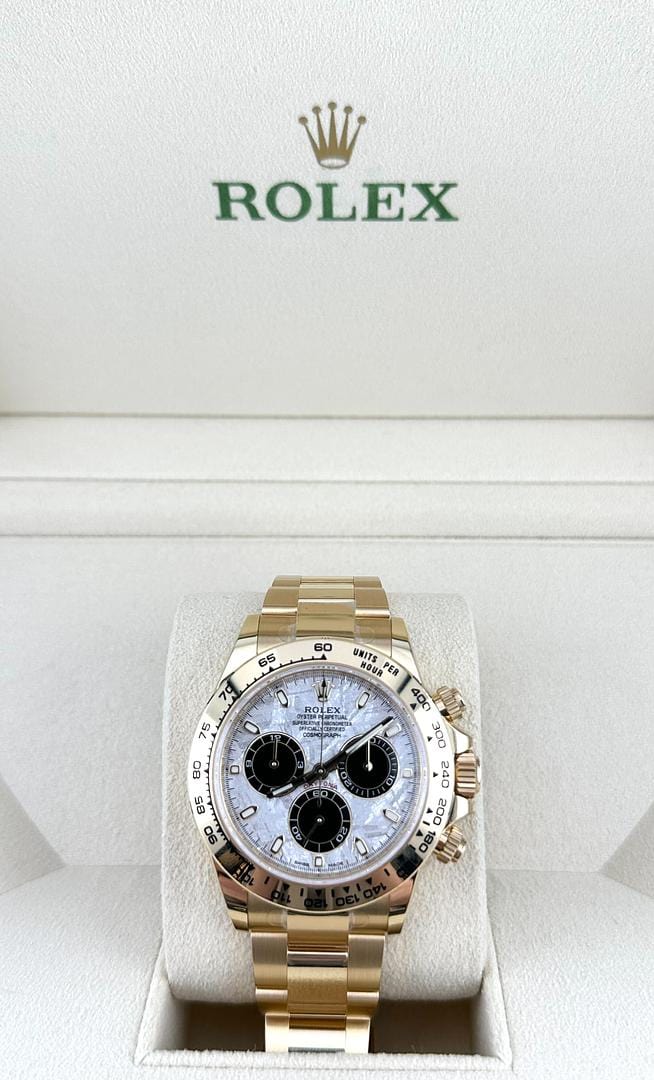 Rolex Daytona 116508 Yellow Gold Meteorite Dial