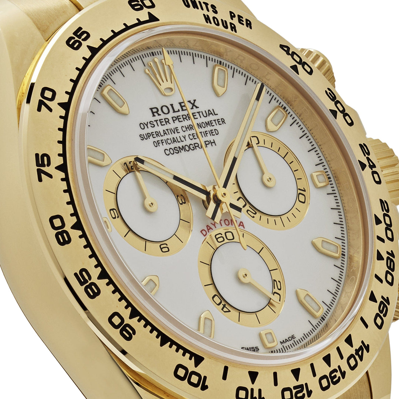 Rolex Daytona 116508 Yellow Gold White Dial (2021)