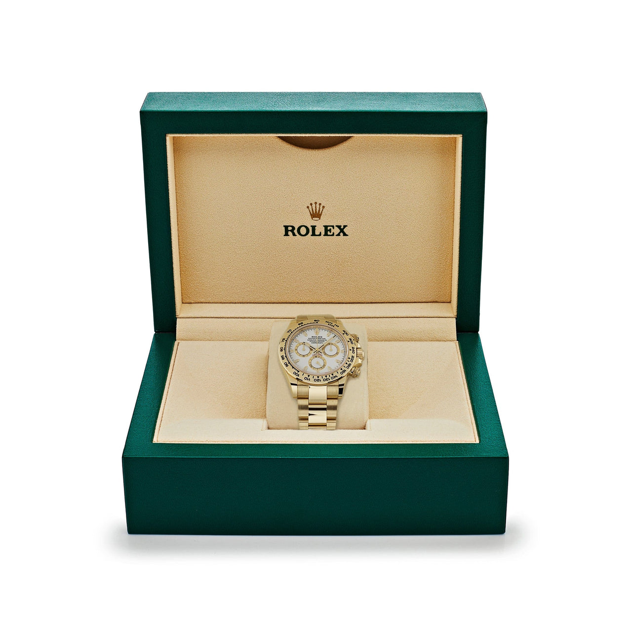 Rolex Daytona 116508 Yellow Gold White Dial (2021)