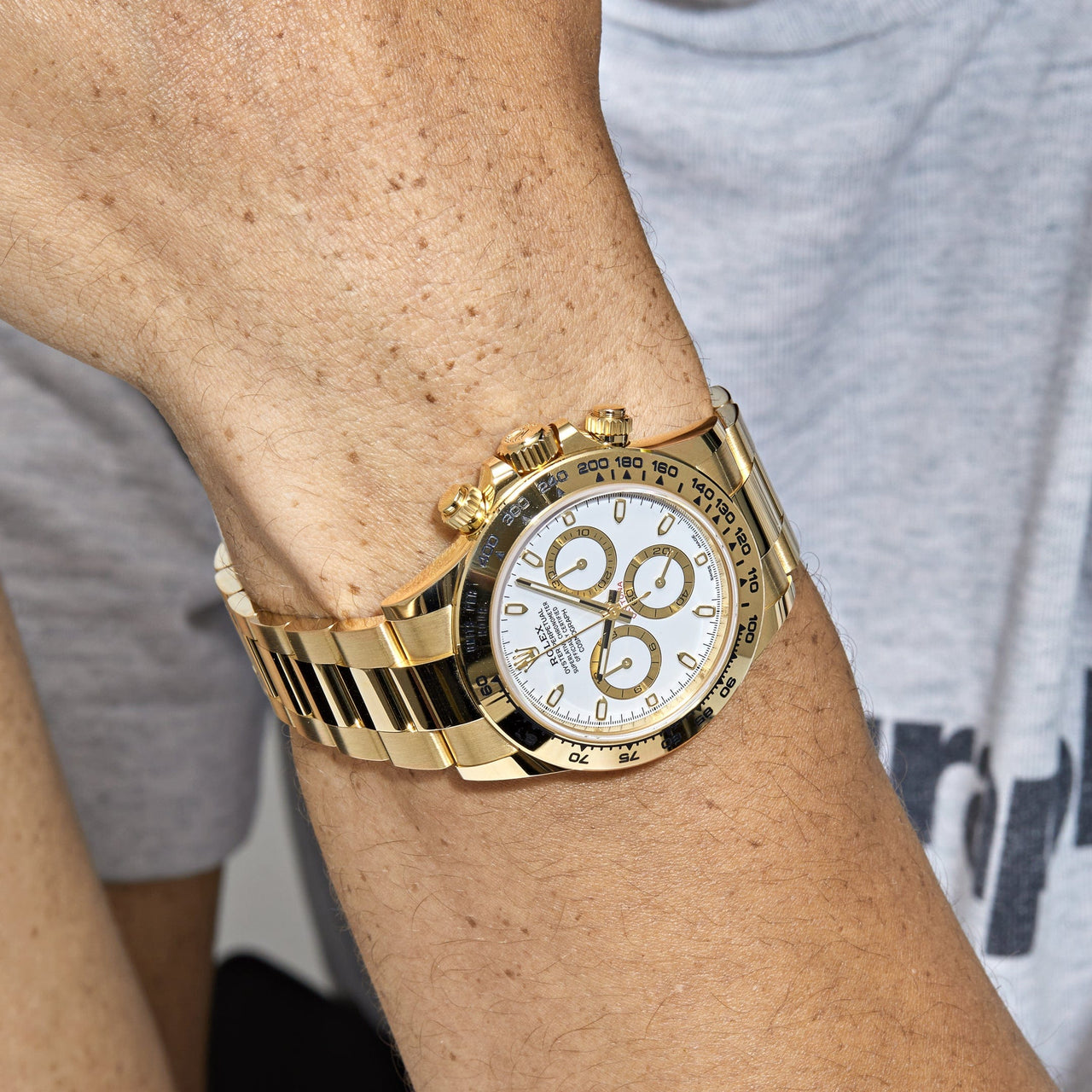 Rolex daytona yellow gold sale