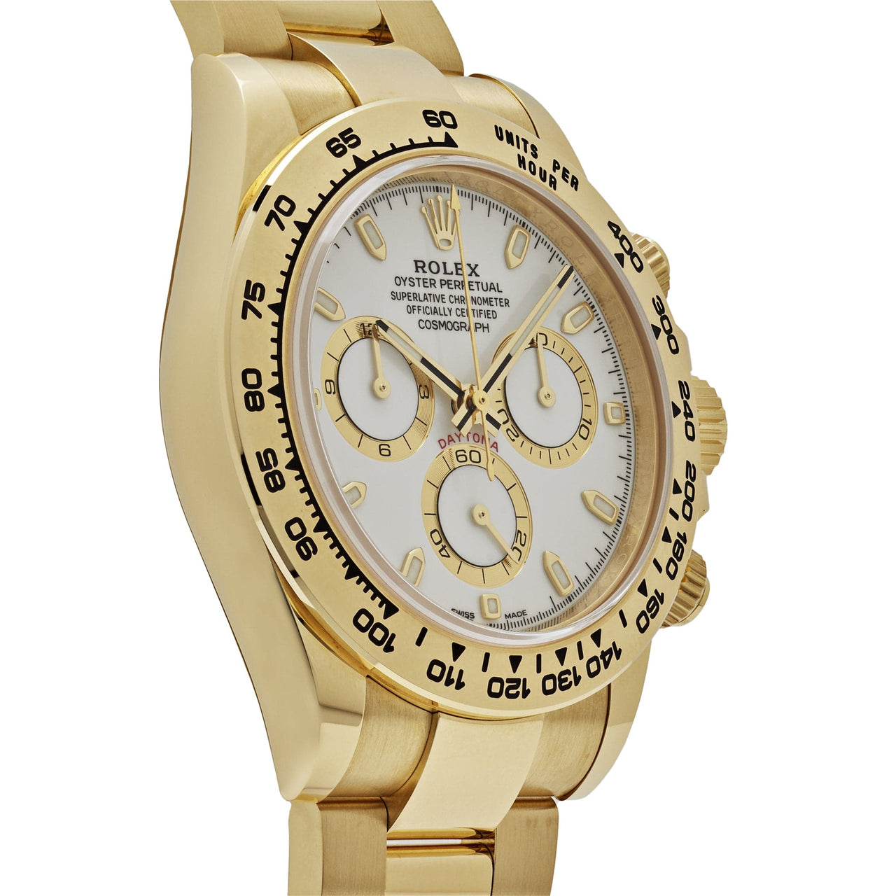 Rolex Daytona 116508 Yellow Gold White Dial (2021)