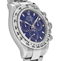 Thumbnail for Luxury Watch Rolex Daytona 116509 White Gold Blue Dial Wrist Aficionado