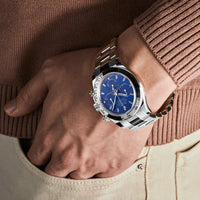 Thumbnail for Luxury Watch Rolex Daytona 116509 White Gold Blue Dial Wrist Aficionado