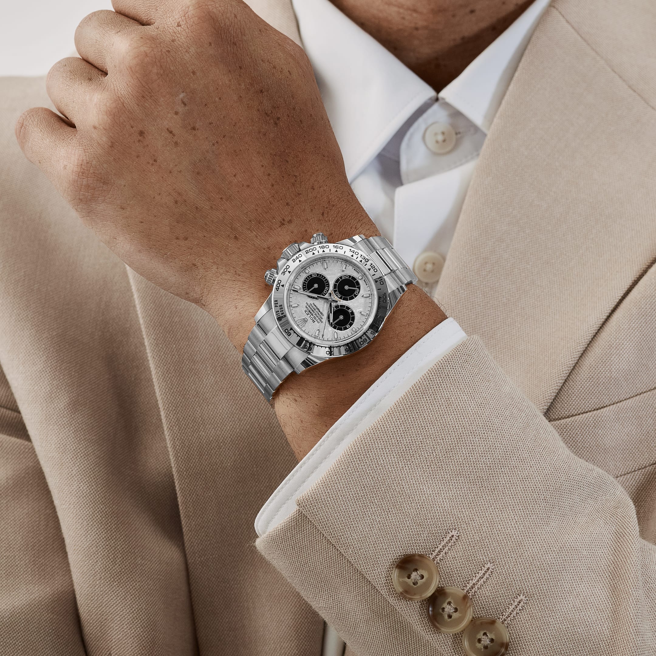Rolex Daytona 116509 White Gold Meteorite Dial (2023)