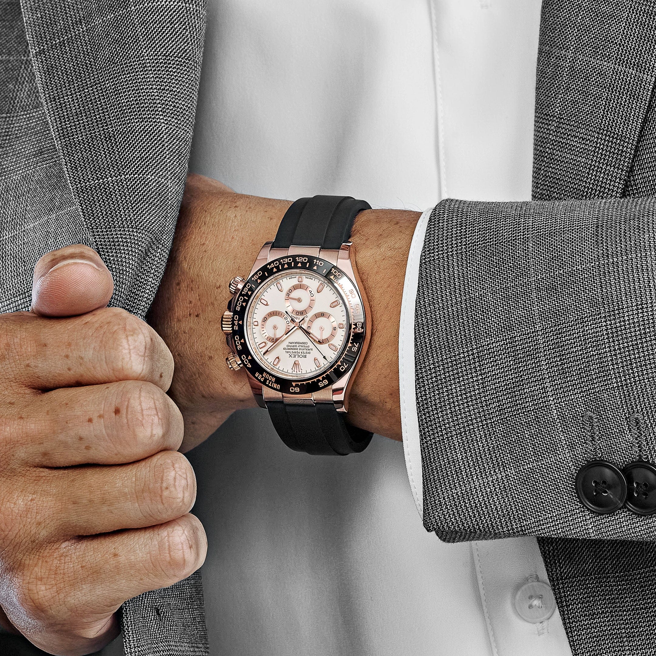 Rolex Daytona 116515LN Rose Gold Ivory Dial – Wrist Aficionado