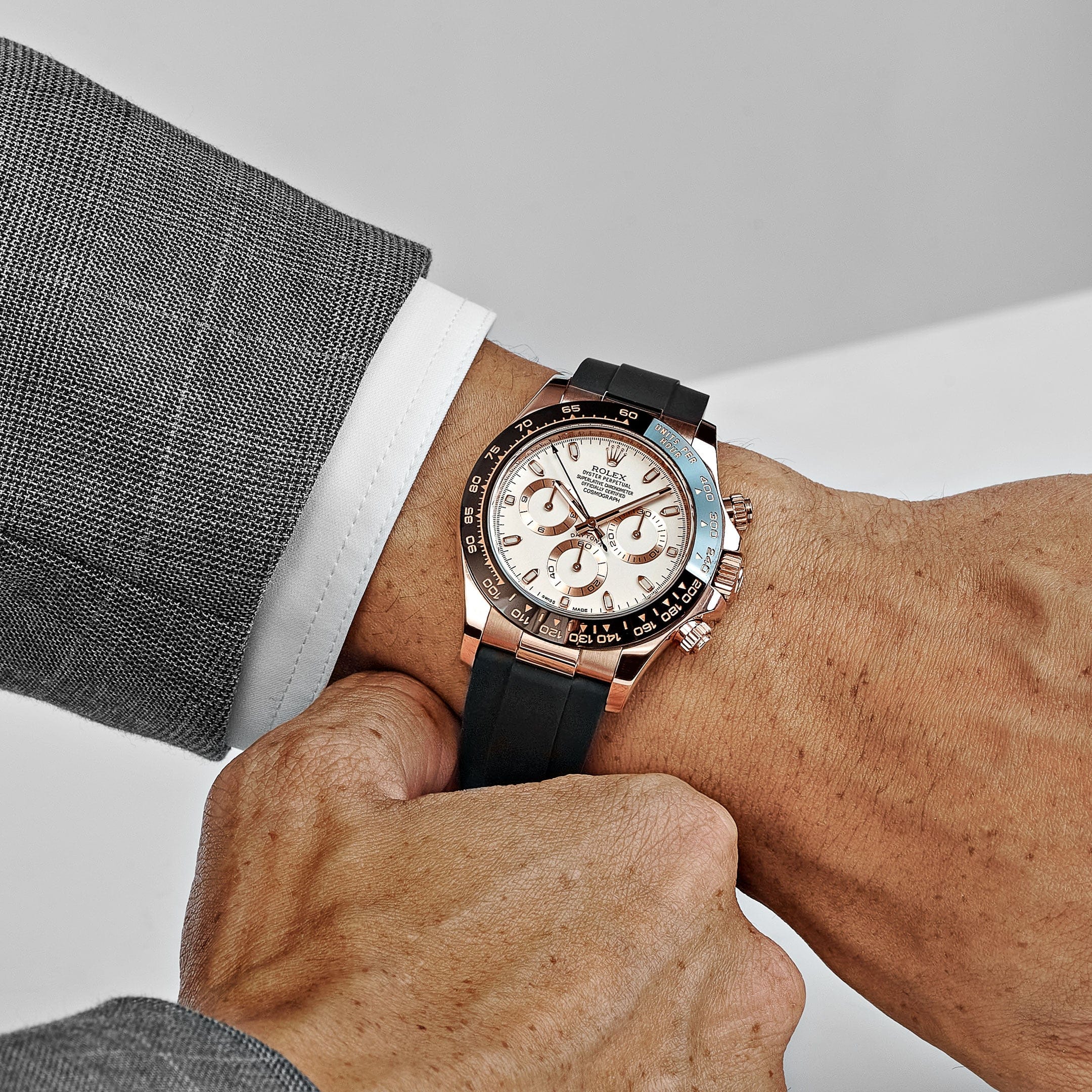 Rolex Daytona 116515LN Rose Gold Ivory Dial – Wrist Aficionado