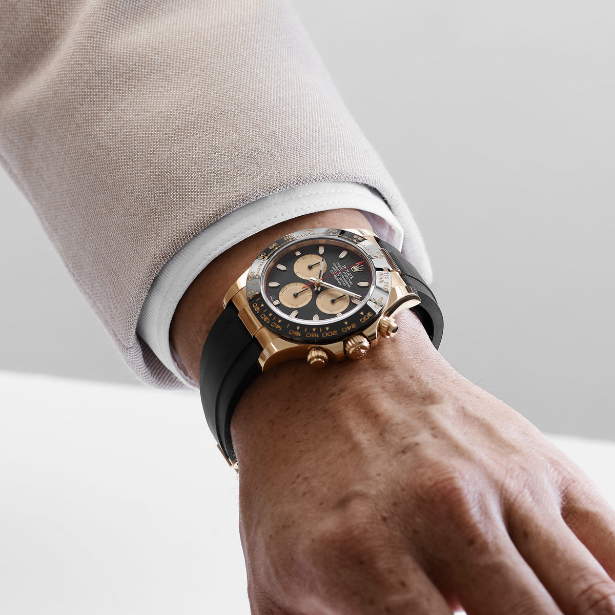 Rolex Daytona 116518LN 'Paul Newman' Yellow Gold Black Dial (2017)
