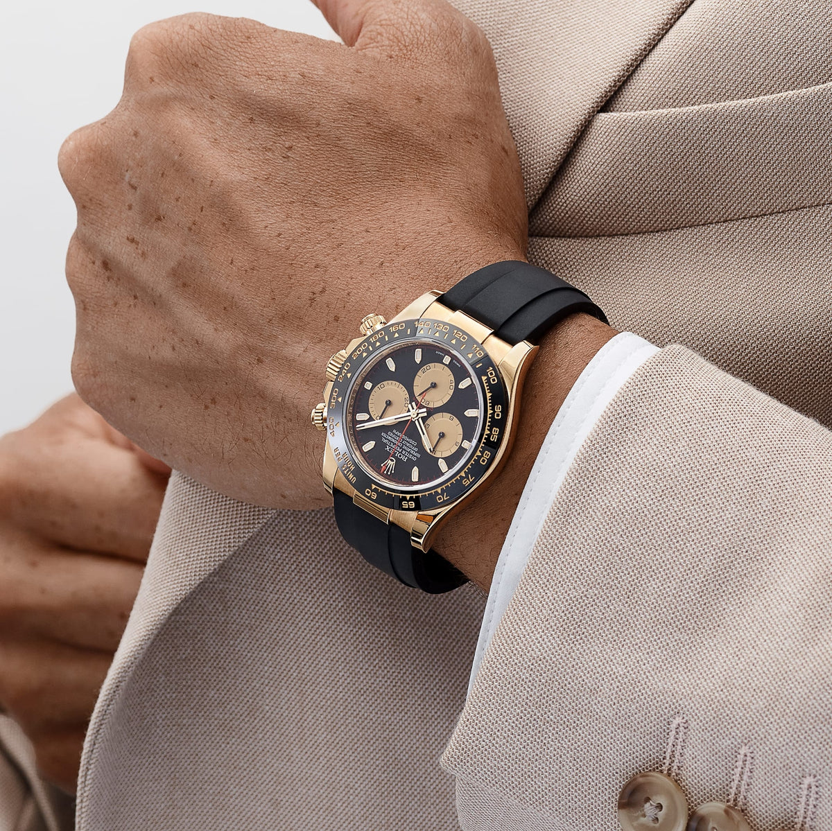 Rolex Daytona 116518LN 'Paul Newman' Yellow Gold Black Dial (2017)