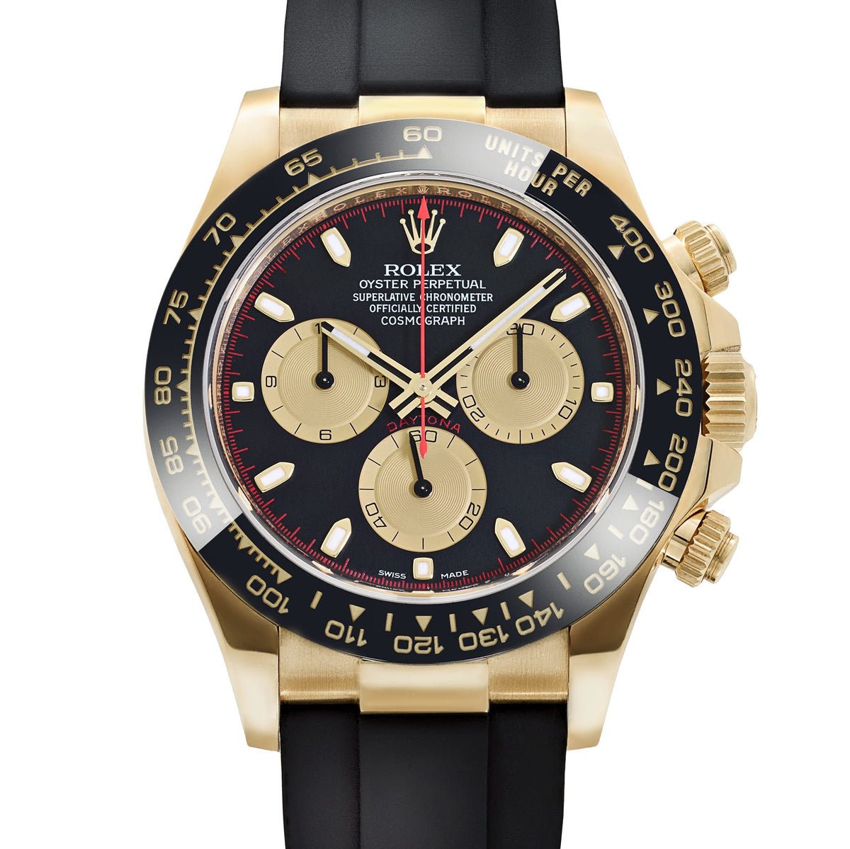 Rolex Daytona 116518LN 'Paul Newman' Yellow Gold Black Dial (2017)