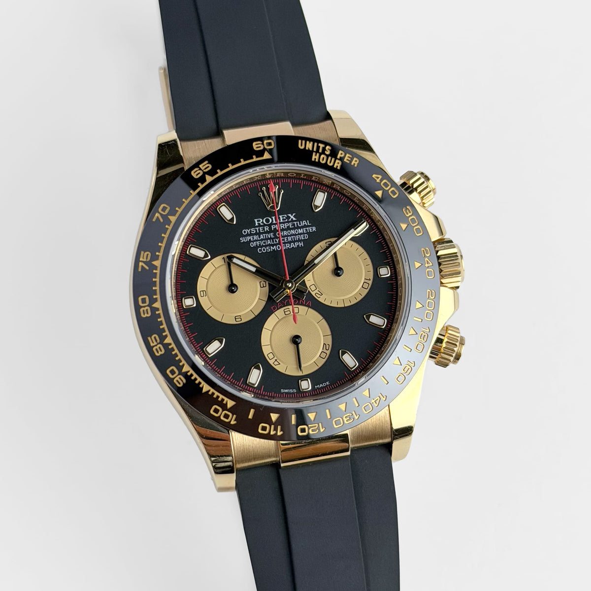 Rolex Daytona 116518LN 'Paul Newman' Yellow Gold Black Dial (2017)
