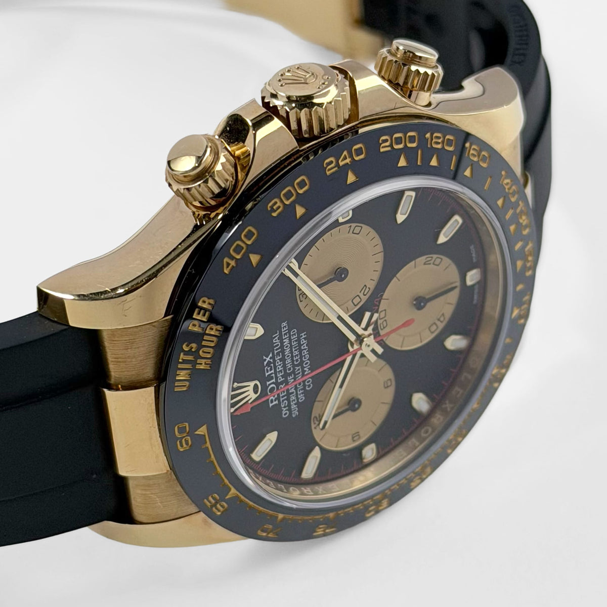 Rolex Daytona 116518LN 'Paul Newman' Yellow Gold Black Dial (2017)