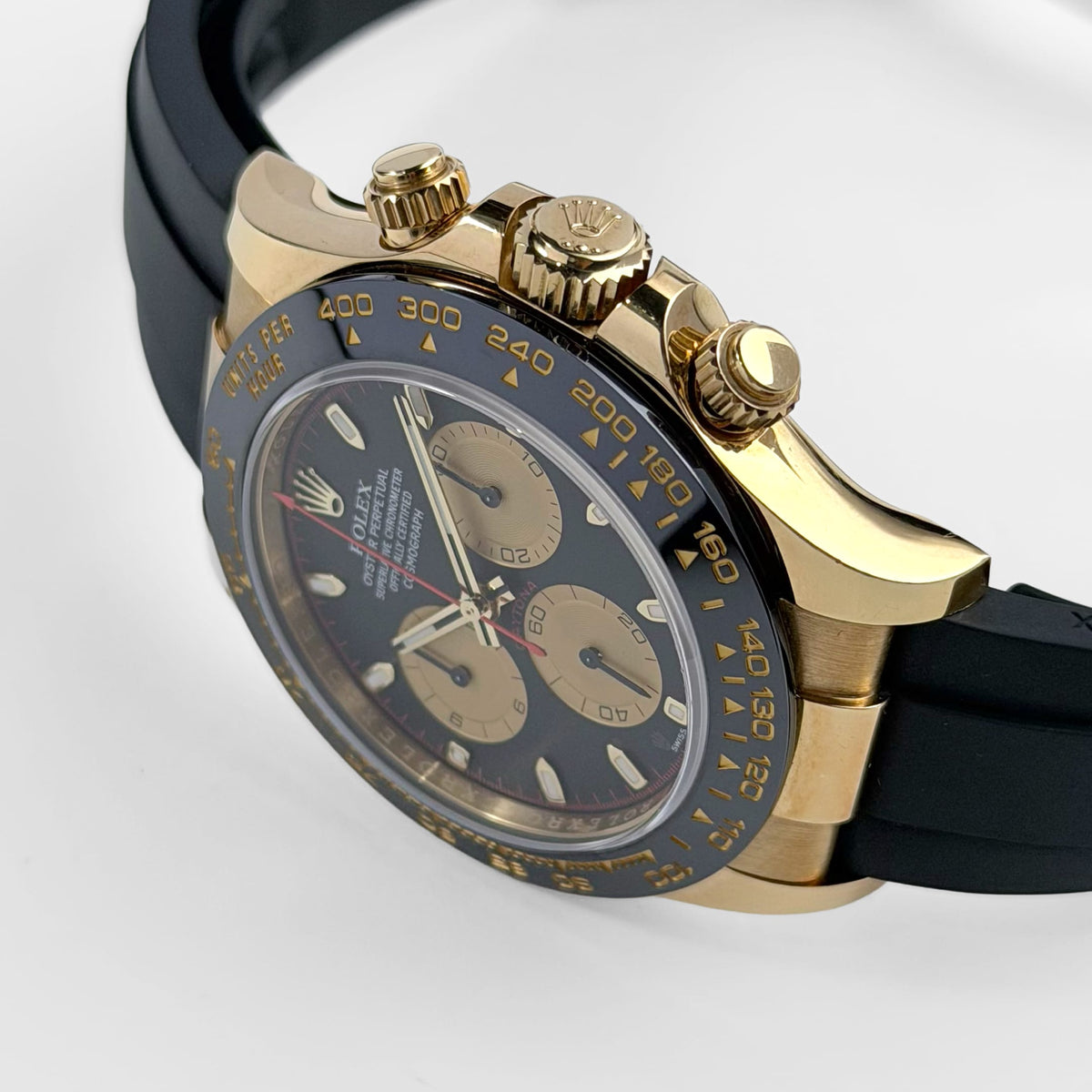 Rolex Daytona 116518LN 'Paul Newman' Yellow Gold Black Dial (2017)
