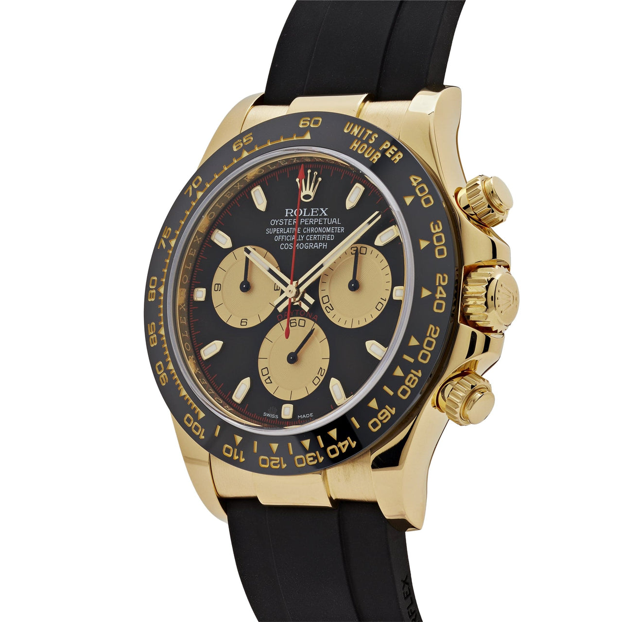 Rolex Daytona 116518LN 'Paul Newman' Yellow Gold Black Dial (2018)