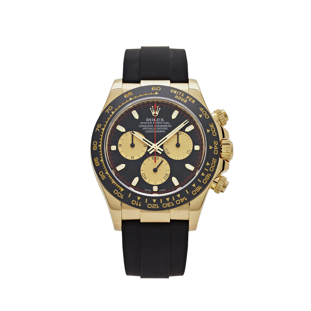 Rolex Daytona 116518LN 'Paul Newman' Yellow Gold Black Dial (2018)