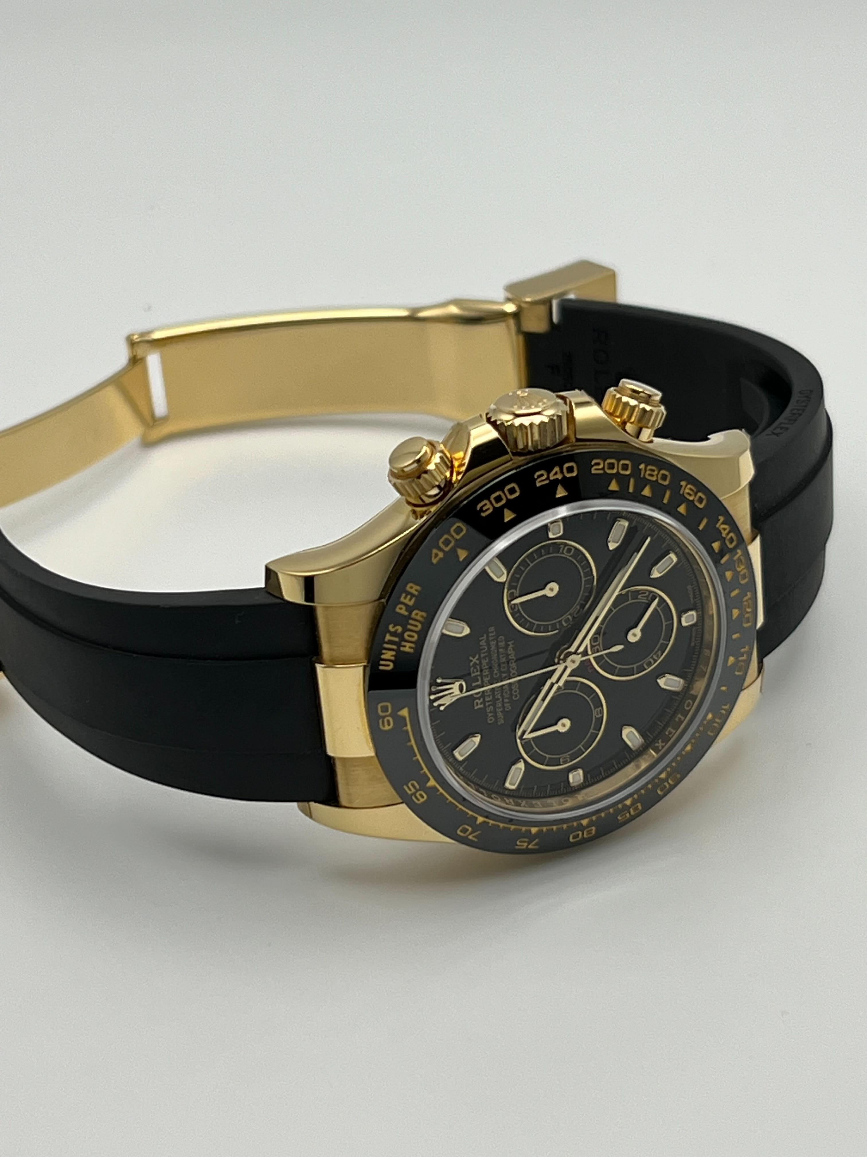 Rolex Daytona 116518LN Yellow Gold Black Dial