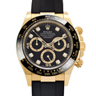 Rolex Daytona 116518LN Yellow Gold Black Diamond Dial