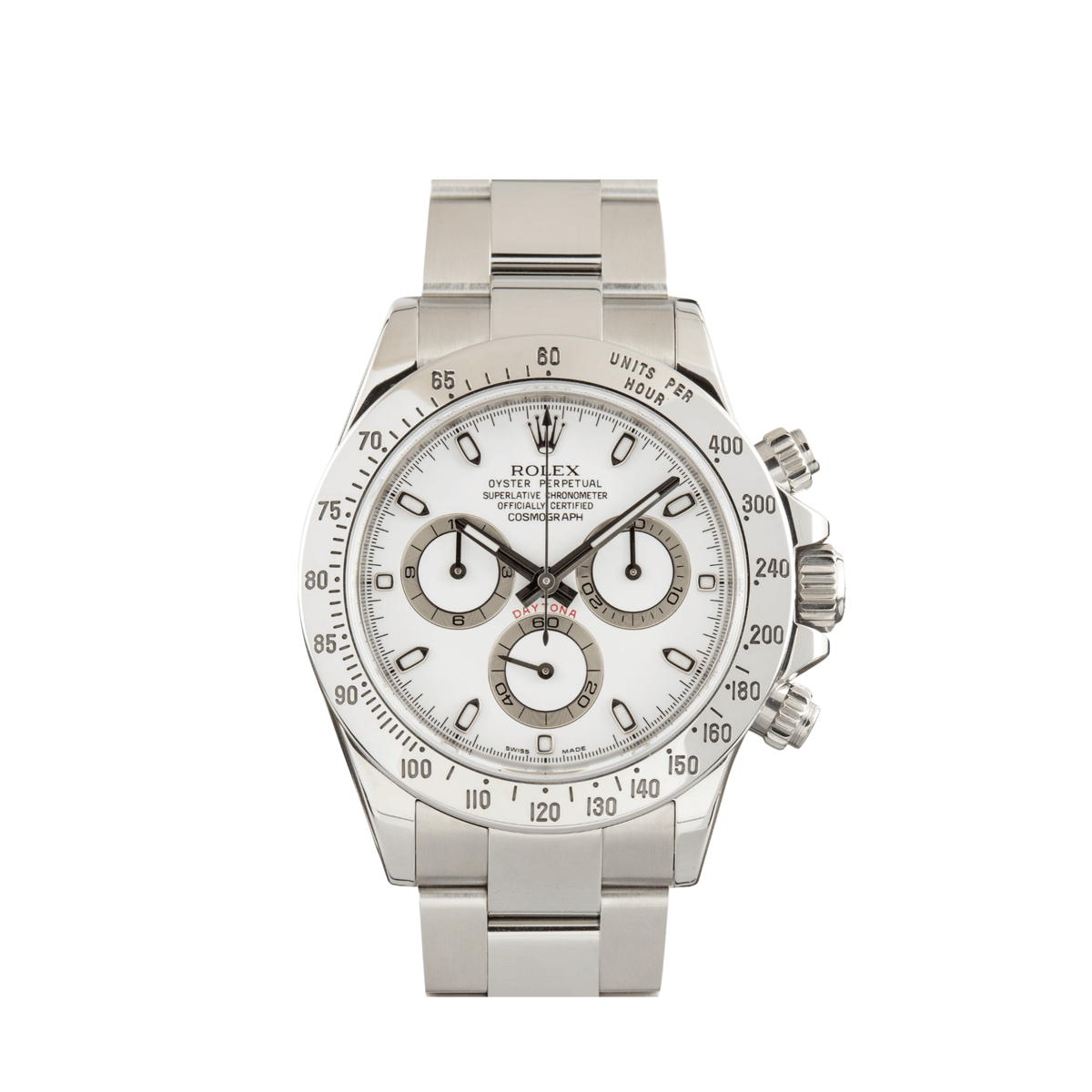 Rolex Daytona 116520 Stainless Steel White Dial (2006)