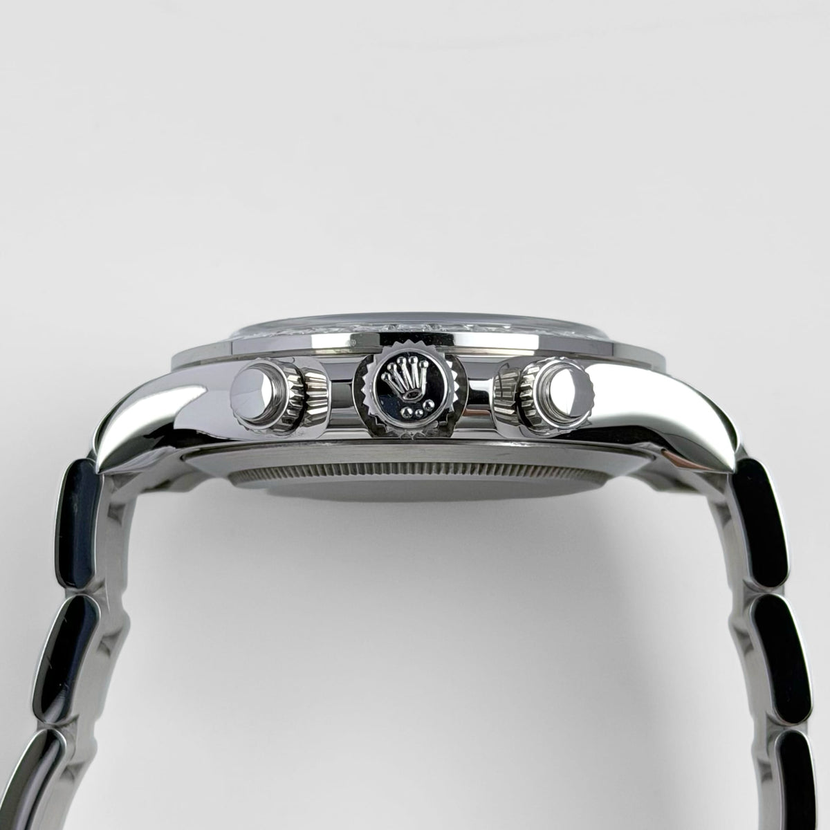Rolex Daytona 116576TBR Platinum Ice Blue Arabic Dial Diamond Baguette Bezel (2023)