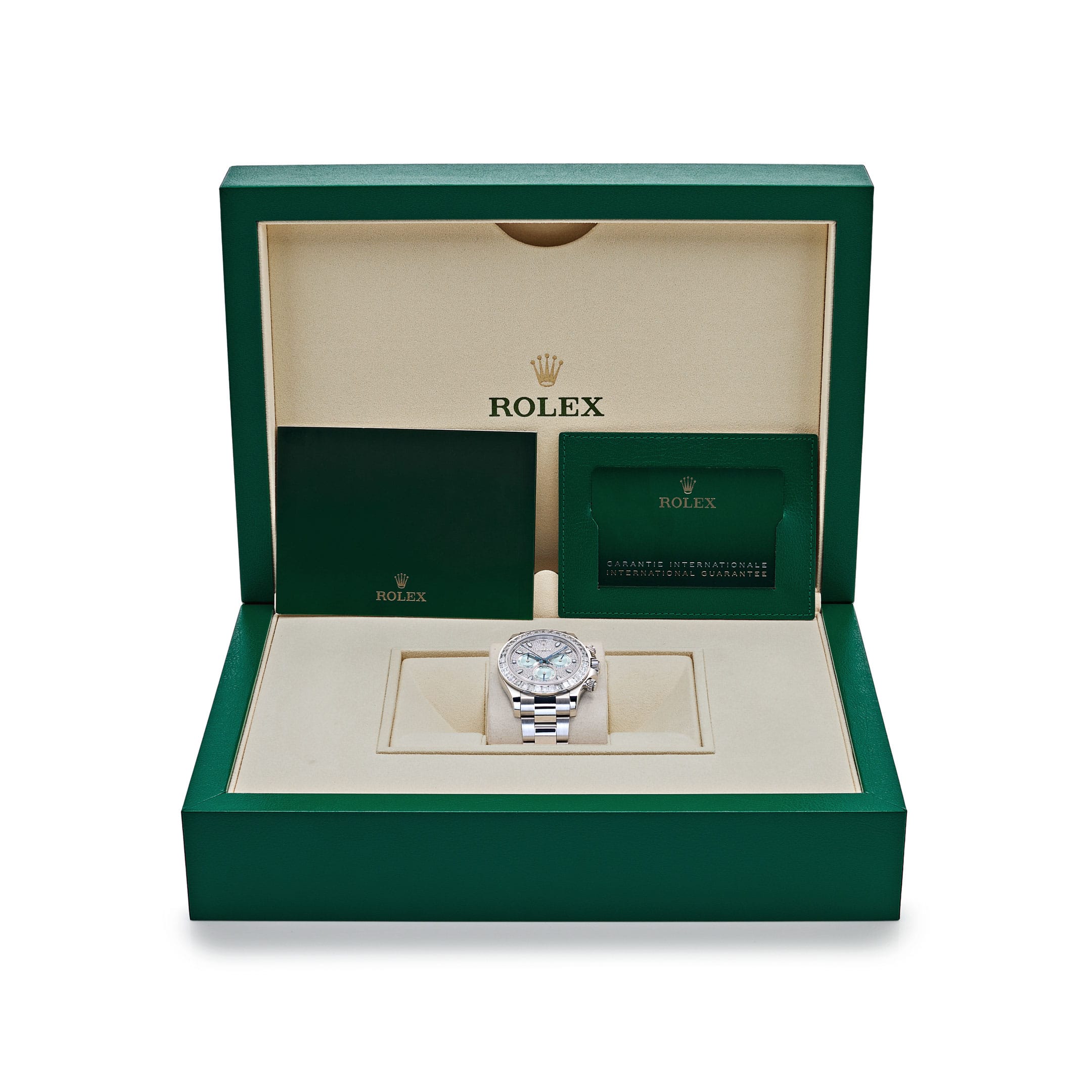 Rolex Daytona 116576TBR Platinum Pave Diamond Dial (2018)