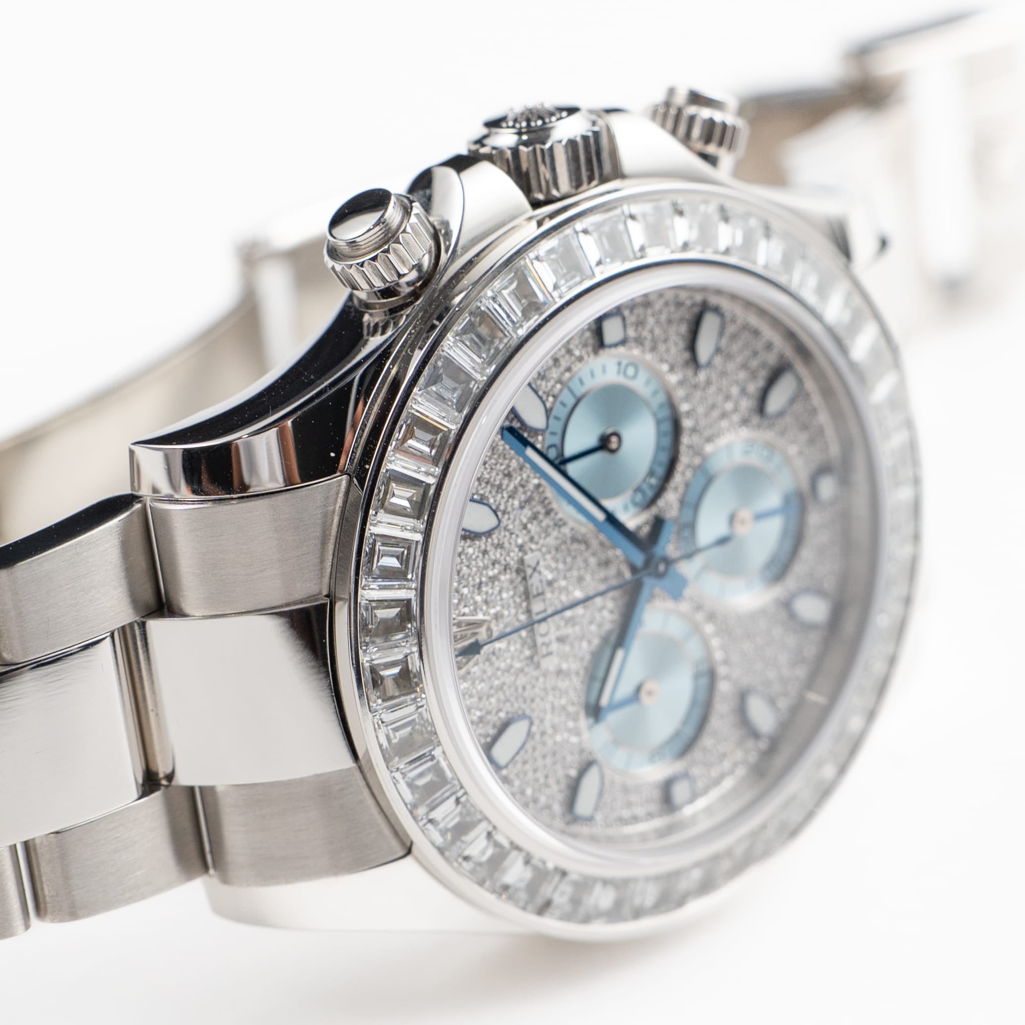 Rolex Daytona 116576TBR Platinum Pave Diamond Dial (2018)