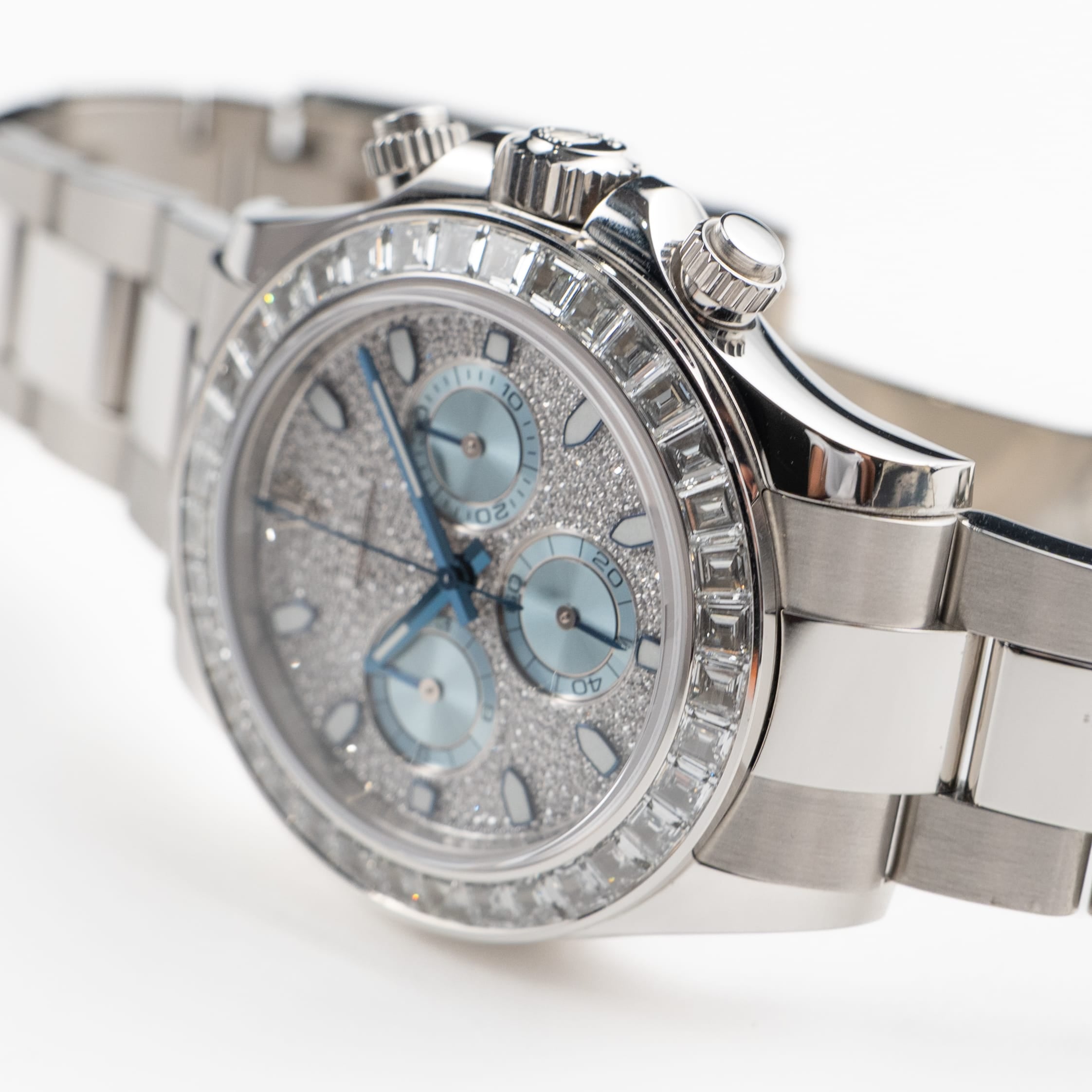 Rolex Daytona 116576TBR Platinum Pave Diamond Dial (2018)