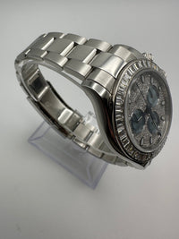 Thumbnail for Rolex Daytona 116576TBR Platinum Pave Diamond Dial