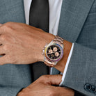Rolex Daytona 116595RBOW 'Rainbow' Rose Gold Black Dial Sapphire Bezel (2022)