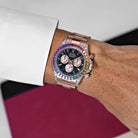 Rolex Daytona 116595RBOW 'Rainbow' Rose Gold Black Dial Sapphire Bezel (2022)