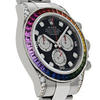 Thumbnail for Rolex Daytona 116599RBOW 'Rainbow' White Gold Black Diamond Dial Sapphire Bezel