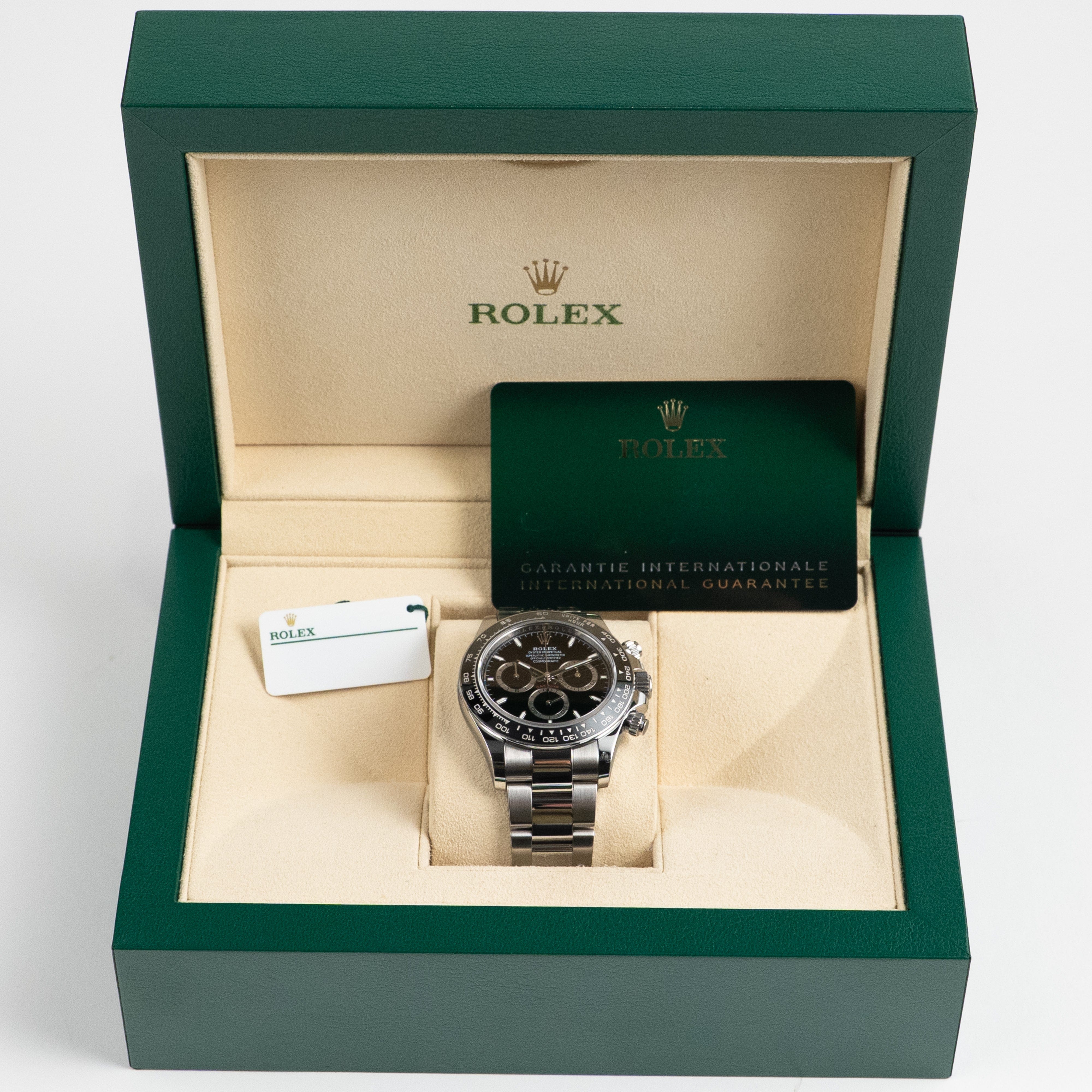 Lynhollynセット Rolex Daytona 126500LN Stainless Steel Black Dial (2024) – Wrist