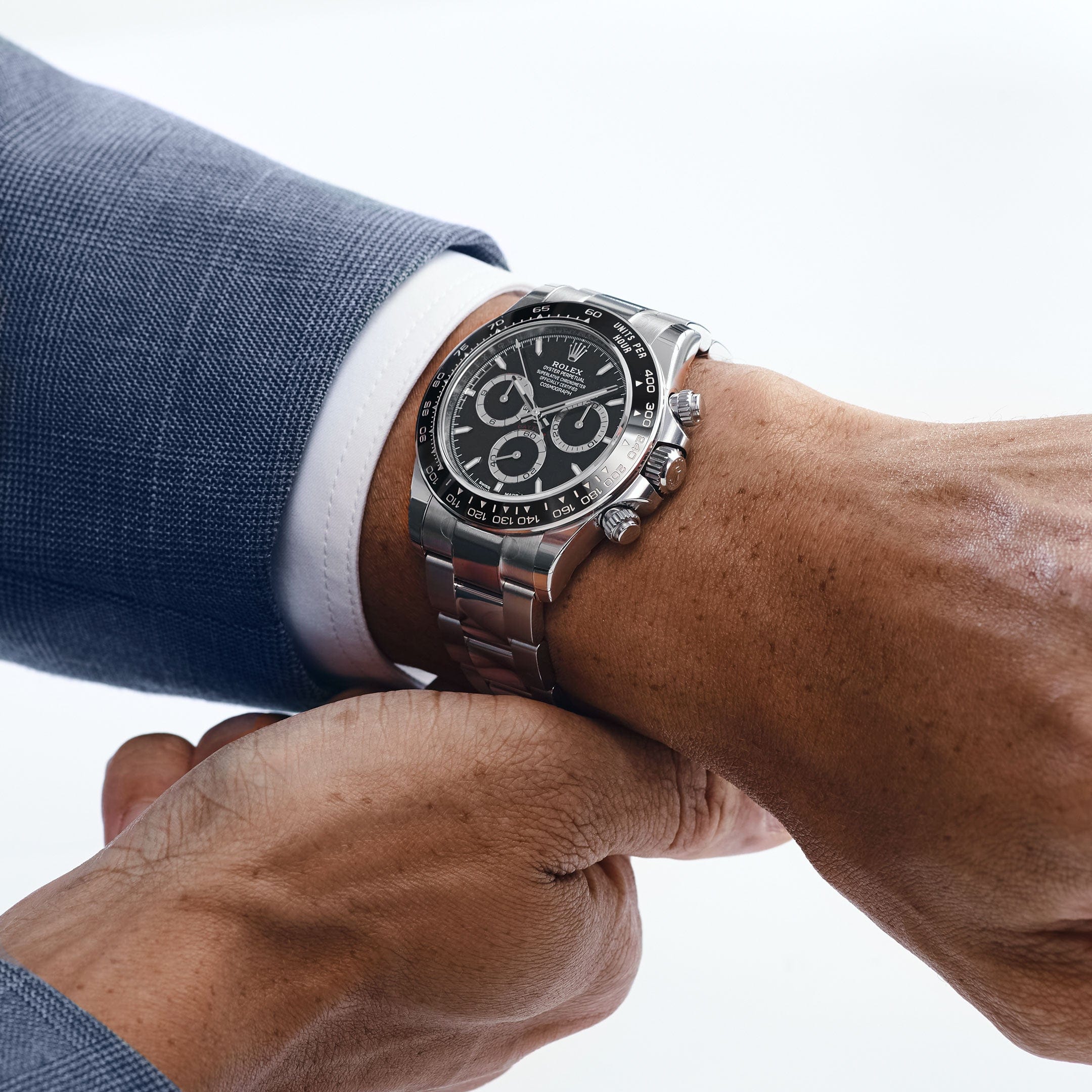 Rolex Daytona 126500LN Stainless Steel Black Dial (2025) – Wrist