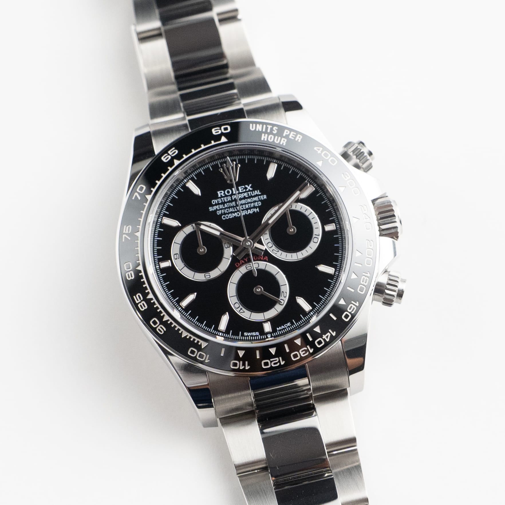 Rolex Daytona 126500LN Stainless Steel Black Dial Googoosh Engraving on Caseback (2025)