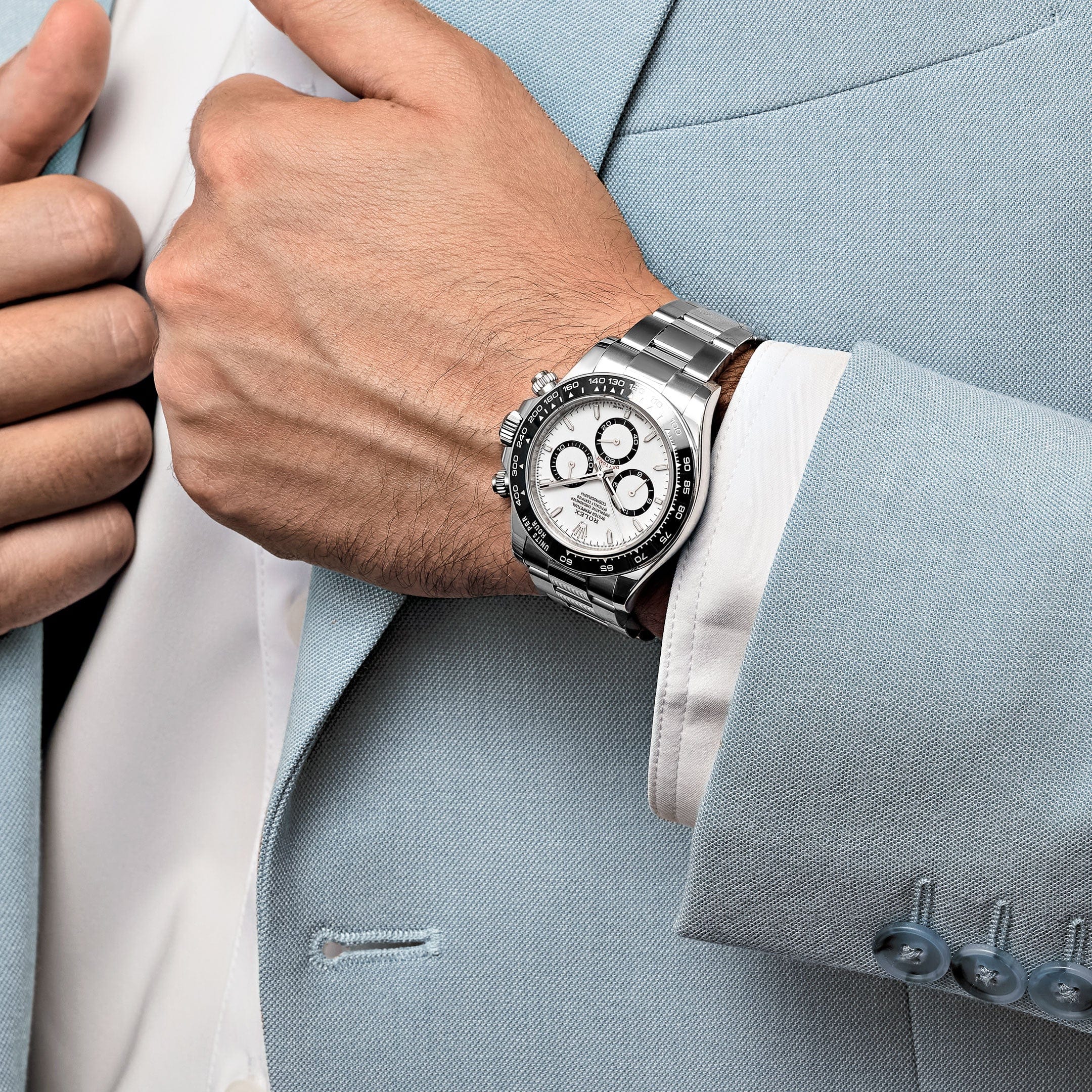 Rolex Daytona 126500LN Stainless Steel White Panda Dial (2024)