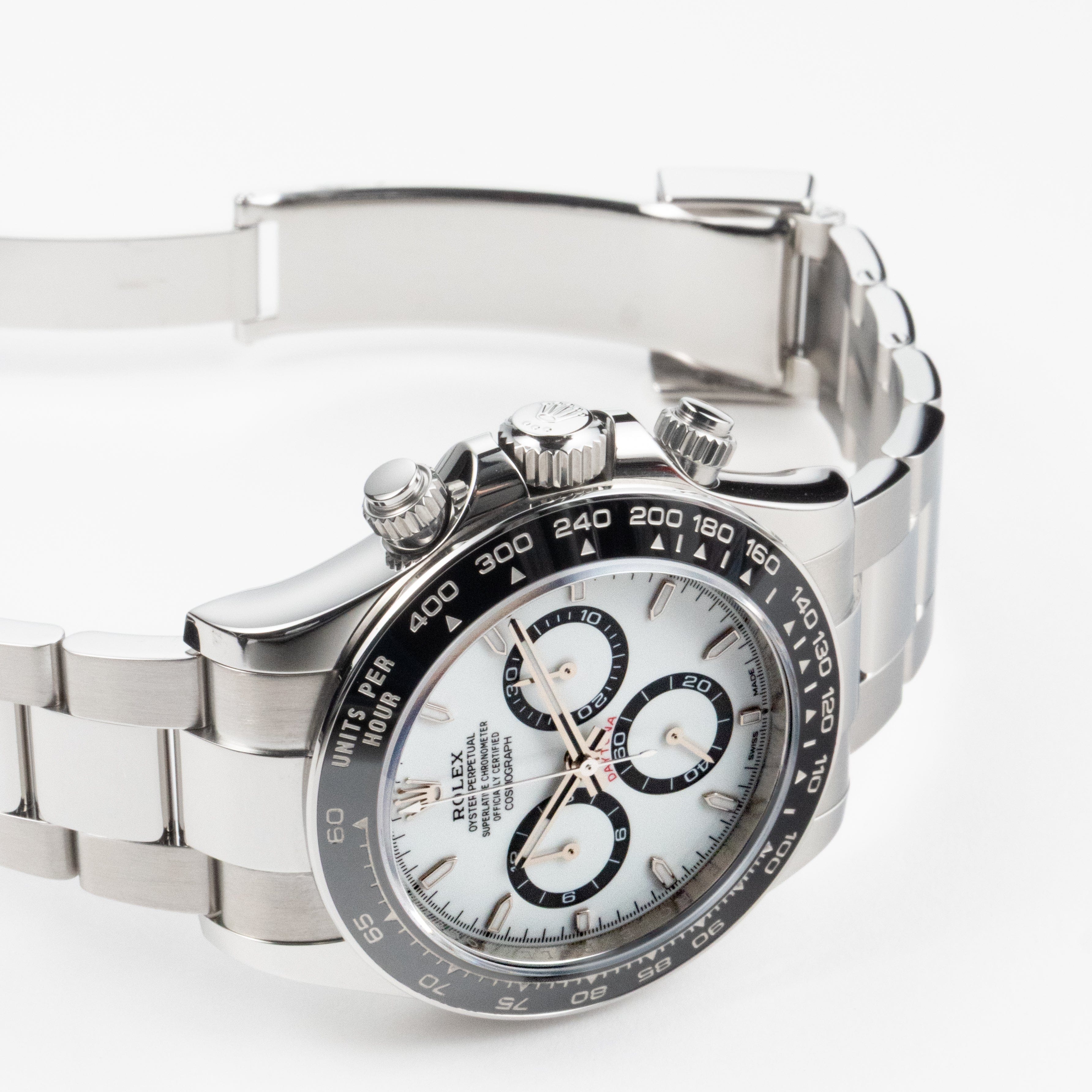 Rolex Daytona 126500LN Stainless Steel White Panda Dial (2024